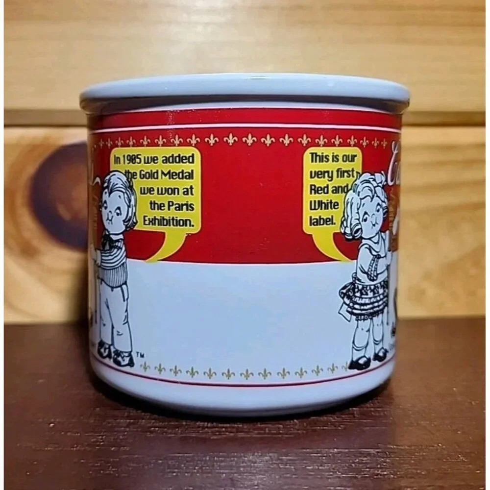 Campbells Kids 1999 Westwood First Red & White Label 14 oz Oversize Cup Soup Mug